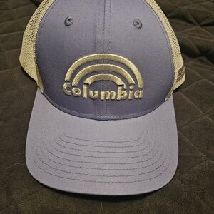 Columbia Purple And White Hat
